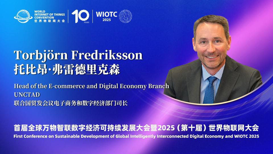 Head of the E-commerce and Digital Economy Branch of UNCTAD Spoke at the World Internet of Things Convention 2025