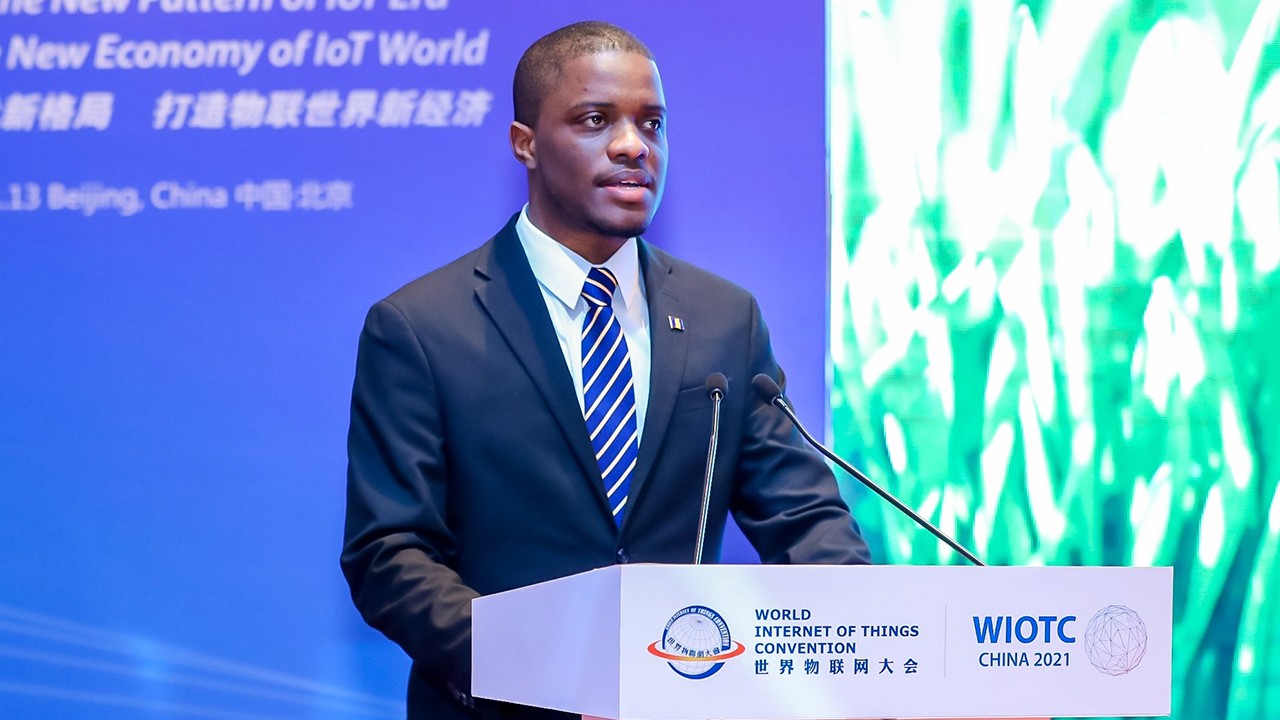 Ambassador of Barbados to China H.E. Hallam Henry-2021WIOTC